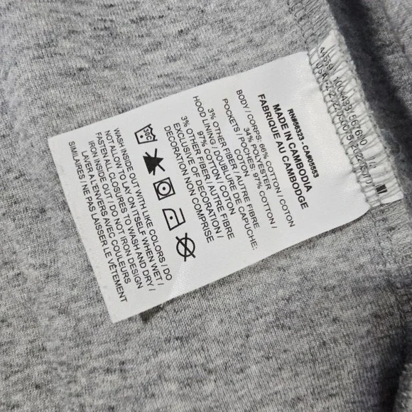 Nike Tech Fleece Hoodie Mens Small Grey Full Double Zip Sweatshirt DD4688-010 - Picture 5 of 16